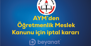Öğretmenlik Meslek Kanunu