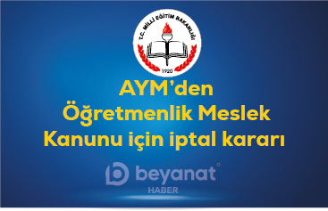 Öğretmenlik Meslek Kanunu